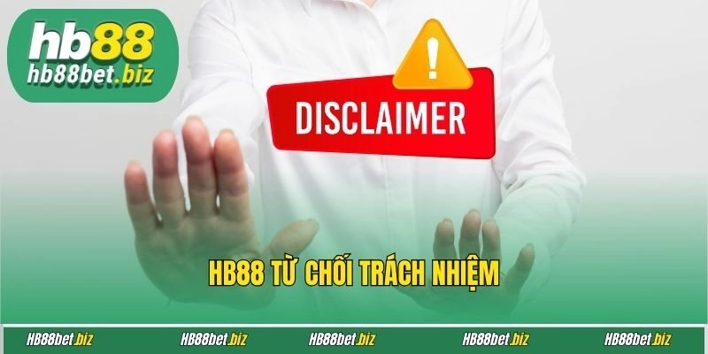 HB88 từ chối trách nhiệm