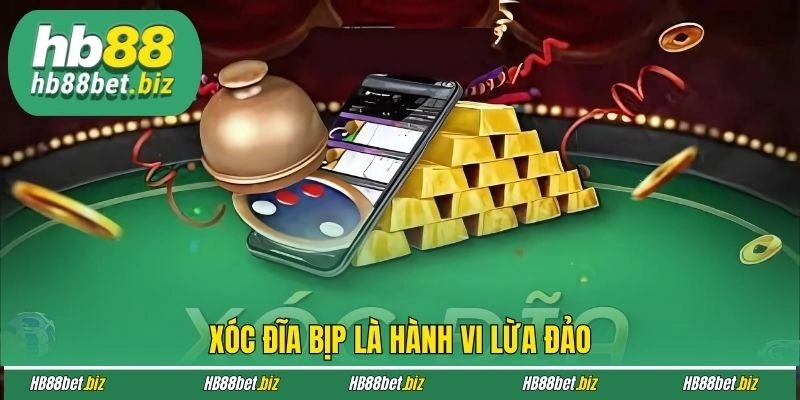 Xóc đĩa bịp là hành vi lừa đảo